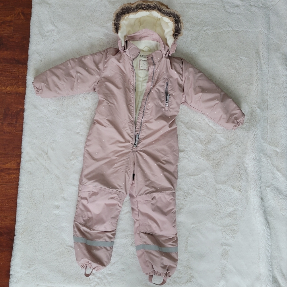 H&M girls snowsuit
